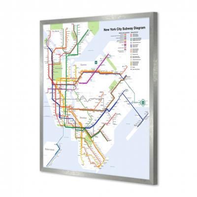 MAPA DEL METRO DE NUEVA YORK