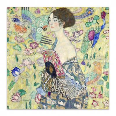 LA DAMA DEL ABANICO, GUSTAV KLIMT