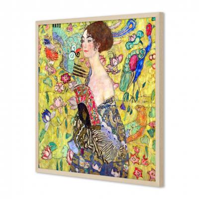 LA DAMA DEL ABANICO, GUSTAV KLIMT