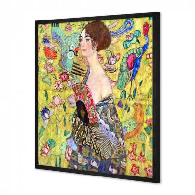 LA DAMA DEL ABANICO, GUSTAV KLIMT