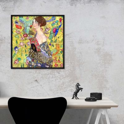 LA DAMA DEL ABANICO, GUSTAV KLIMT