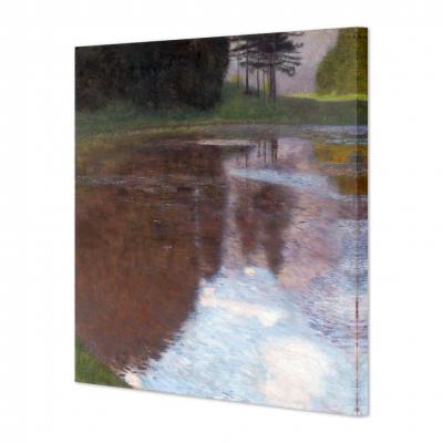 MAÑANA JUNTO AL ESTANQUE, KLIMT
