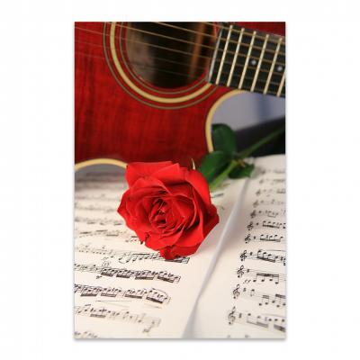 GUITARRA Y ROSA 1