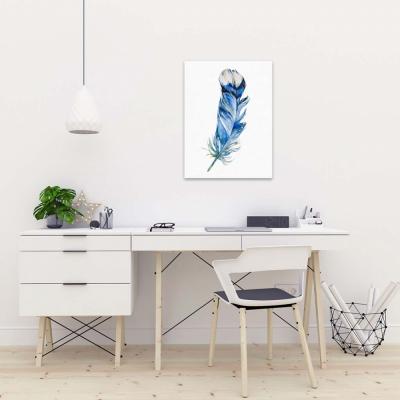PLUMA AZUL