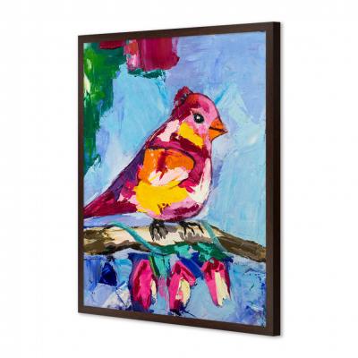 PINTURA DE UN PAJARO