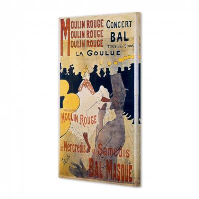 MOULIN ROUGE: LA GOULUE, TOULOUSE-LAUTREC