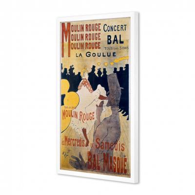 MOULIN ROUGE: LA GOULUE, TOULOUSE-LAUTREC