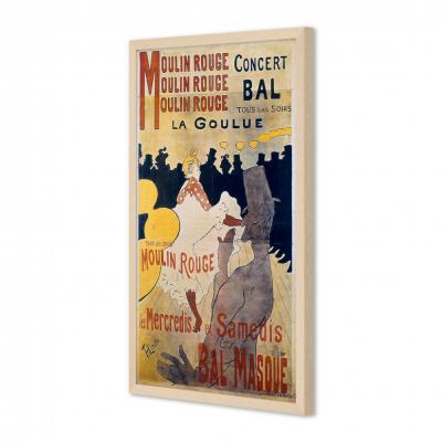 MOULIN ROUGE: LA GOULUE, TOULOUSE-LAUTREC