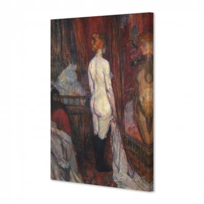 MUJER DELANTE DE UN ESPEJO, TOULOUSE-LAUTREC