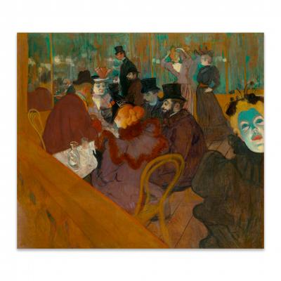 EN EL MOULIN ROUGE, TOULOUSE LAUTREC