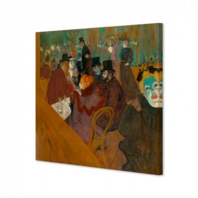 EN EL MOULIN ROUGE, TOULOUSE LAUTREC