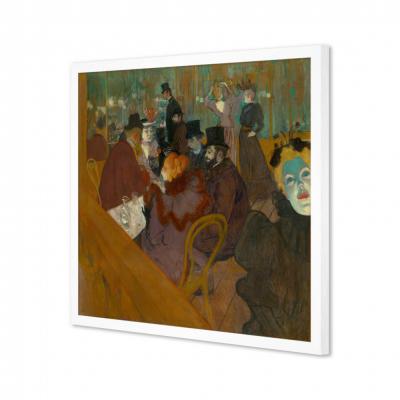 EN EL MOULIN ROUGE, TOULOUSE LAUTREC