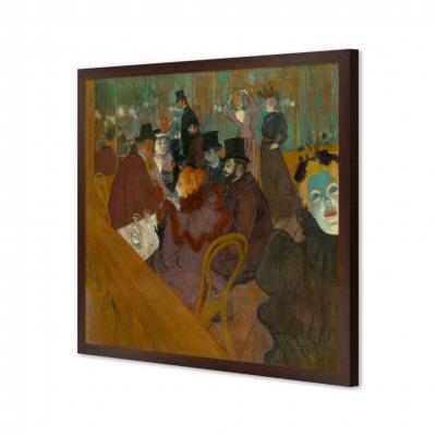 EN EL MOULIN ROUGE, TOULOUSE LAUTREC