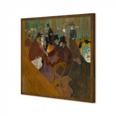 EN EL MOULIN ROUGE, TOULOUSE LAUTREC
