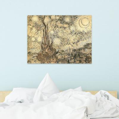 CIPRESES EN LA NOCHE ESTRELLADA, VAN GOGH