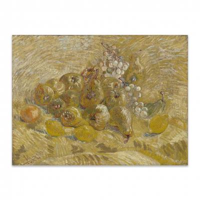 MEMBRILLOS, LIMONES, PERAS Y UVAS, VAN GOGH