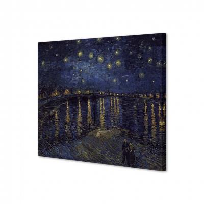 NOCHE ESTRELLADA SOBRE EL RÓDANO, VAN GOGH