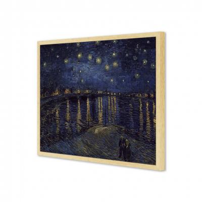 NOCHE ESTRELLADA SOBRE EL RÓDANO, VAN GOGH