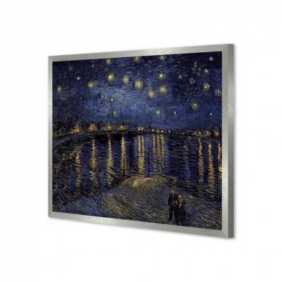 NOCHE ESTRELLADA SOBRE EL RÓDANO, VAN GOGH