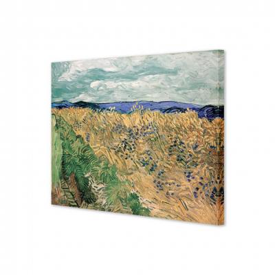 CAMPO DE TRIGO CON ACIANOS, VAN GOGH