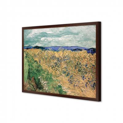 CAMPO DE TRIGO CON ACIANOS, VAN GOGH