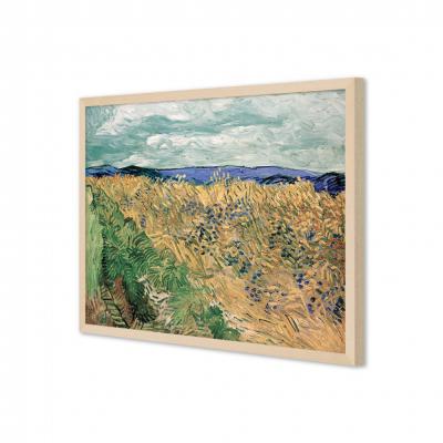 CAMPO DE TRIGO CON ACIANOS, VAN GOGH