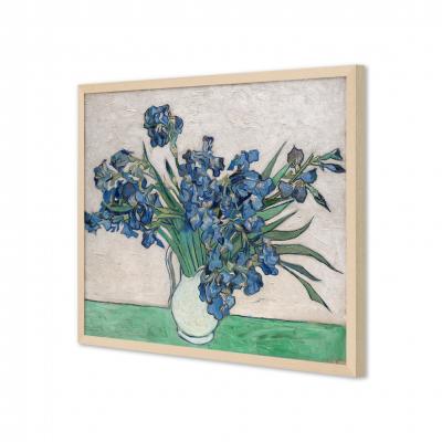 LIRIOS o IRISES, 1890, VAN GOGH
