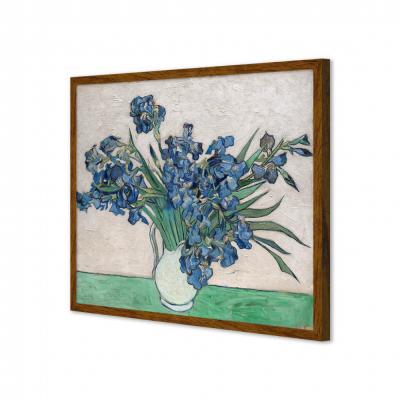 LIRIOS o IRISES, 1890, VAN GOGH