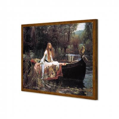 LA DAMA DE SHALOTT, WATERHOUSE WILLIAM