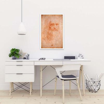 Autorretrato, da Vinci