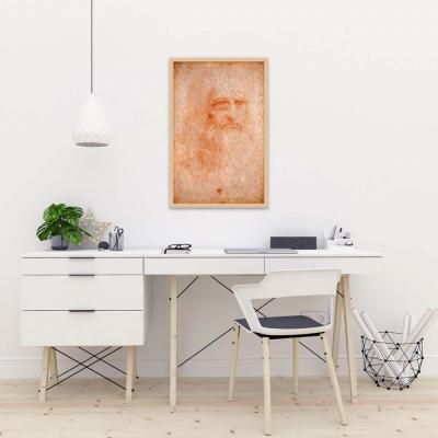 Autorretrato, da Vinci