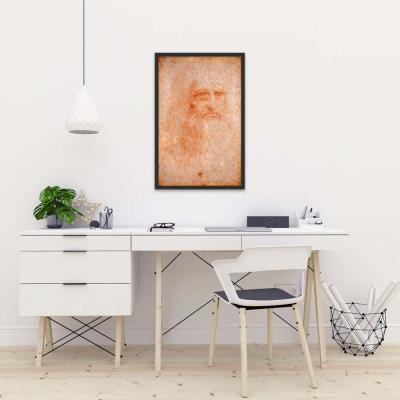 Autorretrato, da Vinci