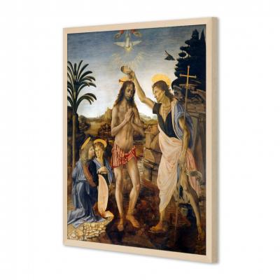 EL BAUTISMO DE CRISTO, DA VINCI