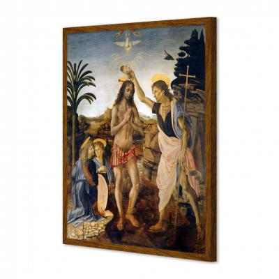 EL BAUTISMO DE CRISTO, DA VINCI