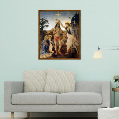 EL BAUTISMO DE CRISTO, DA VINCI