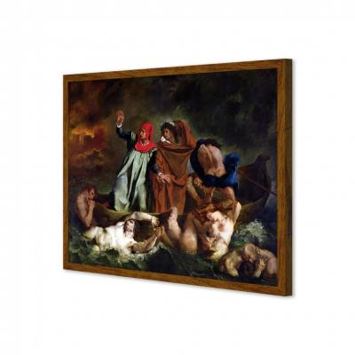 DANTE Y VIRGILIO EN EL INFIERNO, DELACROIX