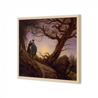 DOS HOMBRES CONTEMPLANDO LA LUNA, FRIEDRICH