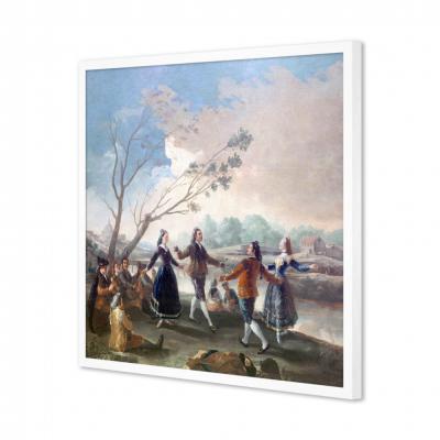 BAILE A ORILLAS DEL MANZANARES, GOYA