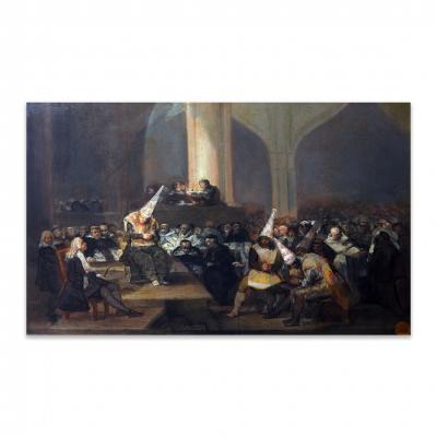 TRIBUNAL DE LA INQUISICION, GOYA