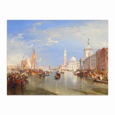 VENECIA, DOGANA Y SAN GIORGIO MAGGIORE, WILLIAM TURNER