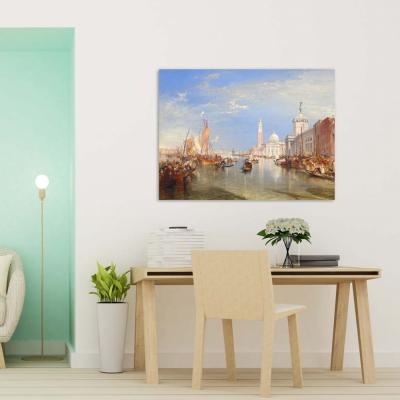 VENECIA, DOGANA Y SAN GIORGIO MAGGIORE, WILLIAM TURNER