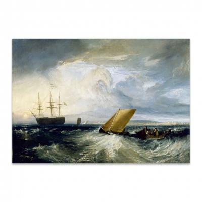 SHEERNESS VISTO DESDE EL NORTE, TURNER