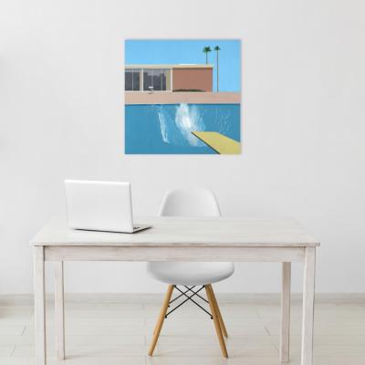 EL GRAN CHAPUZÓN, DAVID HOCKNEY
