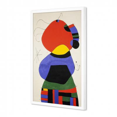 MUJER CON TRES PELOS, JOAN MIRO