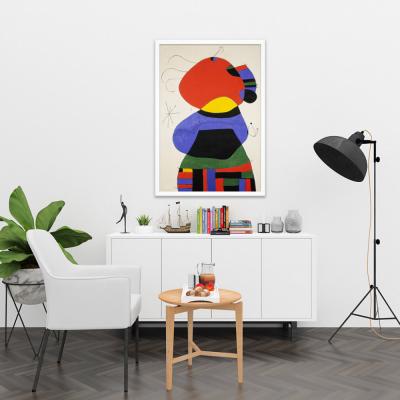 MUJER CON TRES PELOS, JOAN MIRO