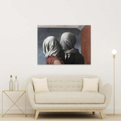 LOS AMANTES, RENE MAGRITTE