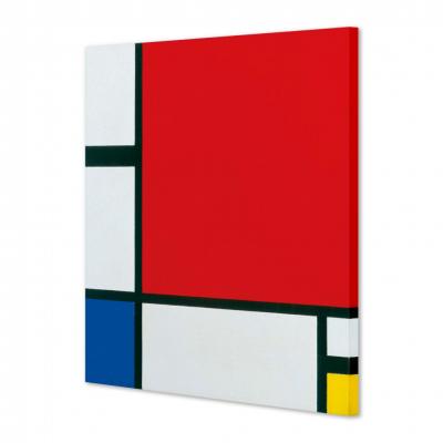 COMPOSICIÓN CON ROJO, AZUL Y AMARILLO, PIET MONDRIAN