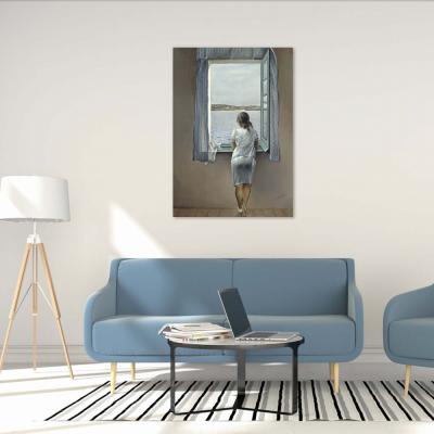MUCHACHA EN LA VENTANA, DALI