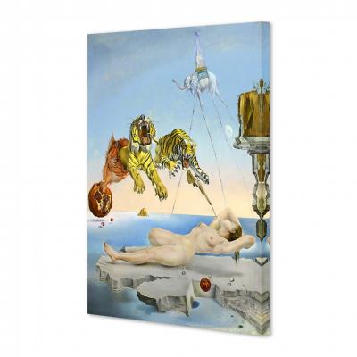 SUEÑO CAUSADO POR EL VUELO DE UNA ABEJA, DALI