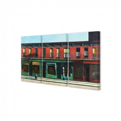 DOMINGO POR LA MAÑANA, HOPPER (TRIPTICO)